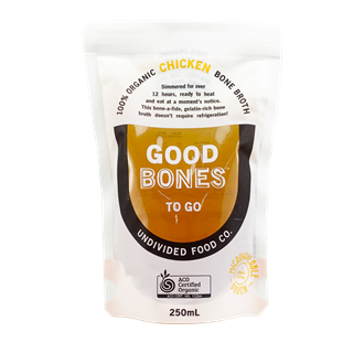 (BACK SOON) Good Bones To Go - Organic Chicken Bone Broth - 250ml